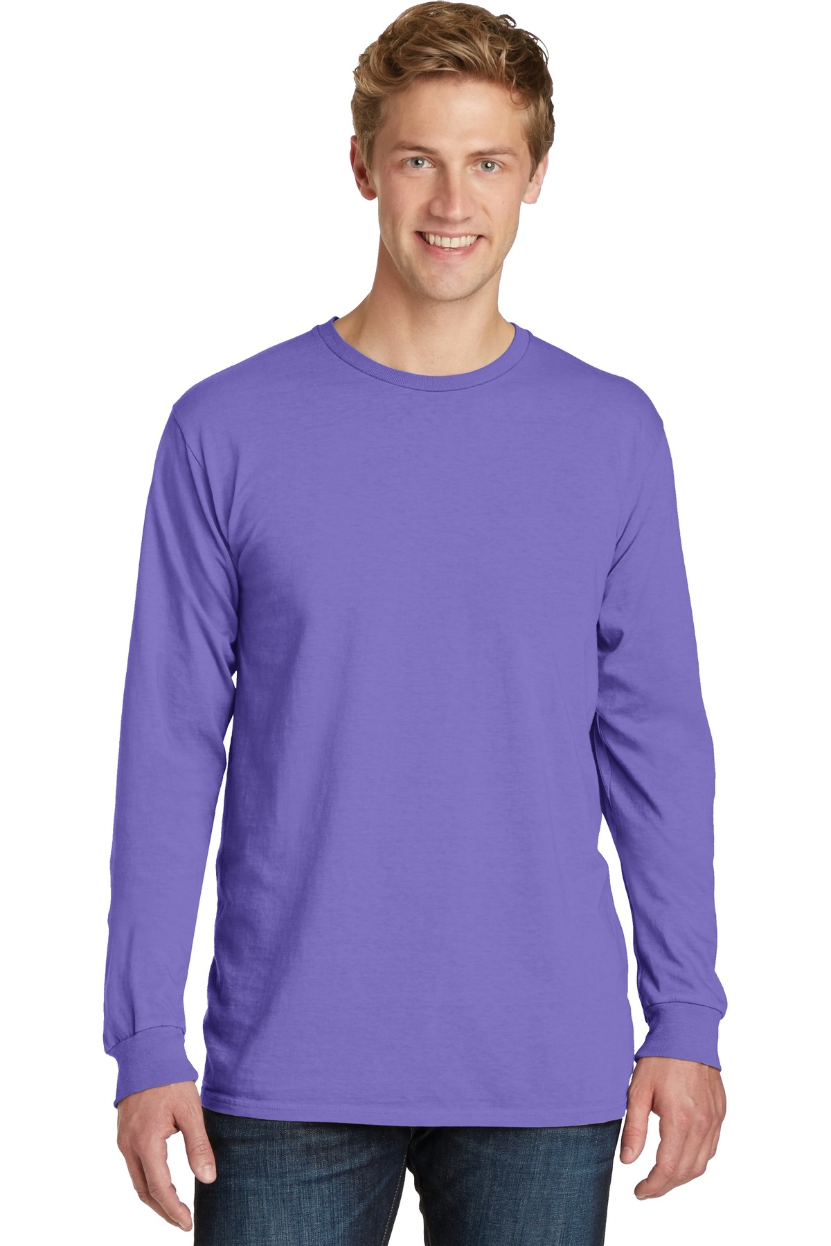 【DISCERNMENT】Of Graphic Pigment Long Sleeve PERSONAL COMPUTER MARKET CRASH Malware Long Sleeve