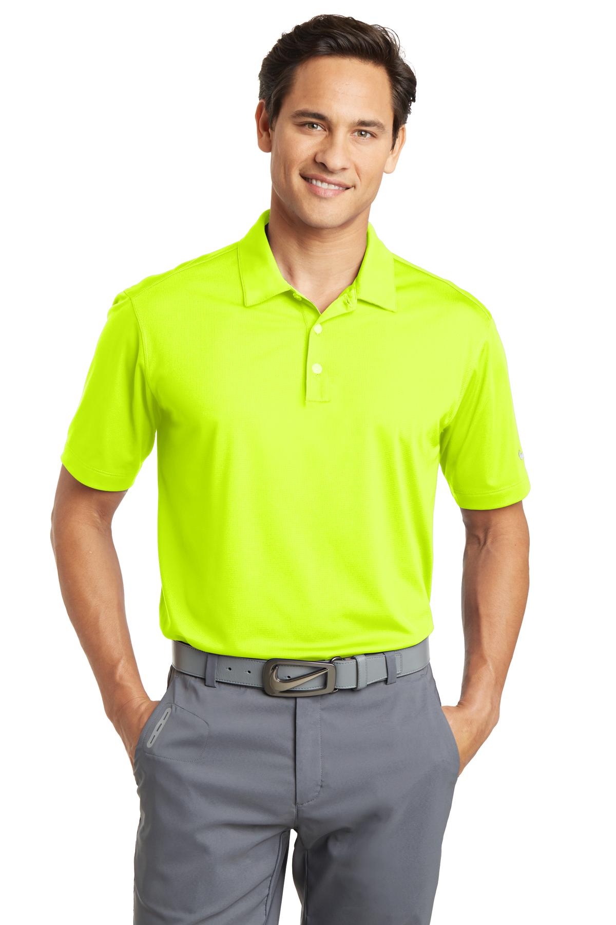 Nike Golf Dri-FIT Vertical Mesh Polo | ProGolfShirts.com