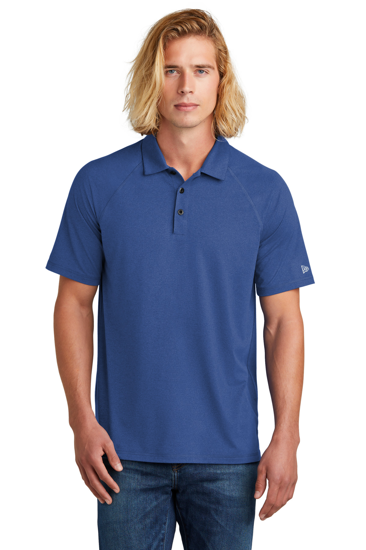 ウエア NEW ERA BANDANA POLO SHIRT New Era NEA301 Polo Shirt With Custom Embroidery