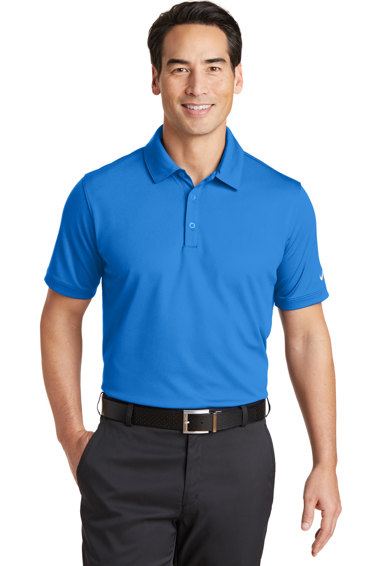 Nike Golf Dri-FIT Solid Icon Pique Modern Fit Polo