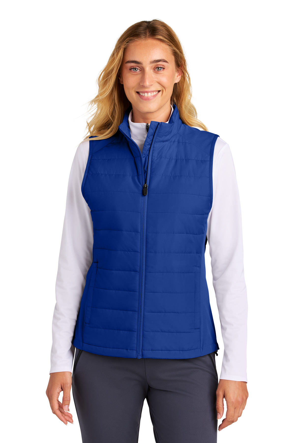 Sport-Tek Womens Teknical Hybrid Vest