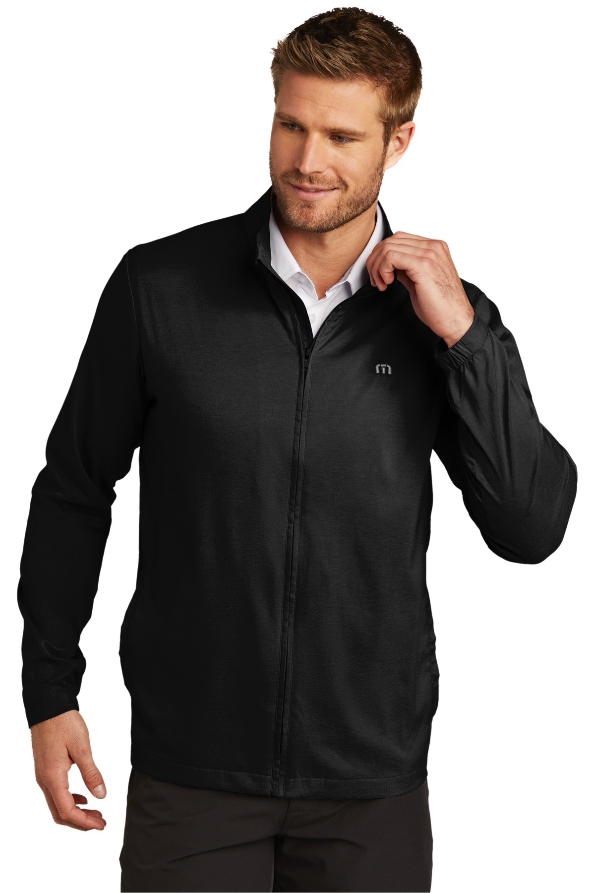 TRAVIS MATHEW ブラック ジップアップジャケット TravisMathew Surfside Full-Zip Jacket | ProGolfShirts.com