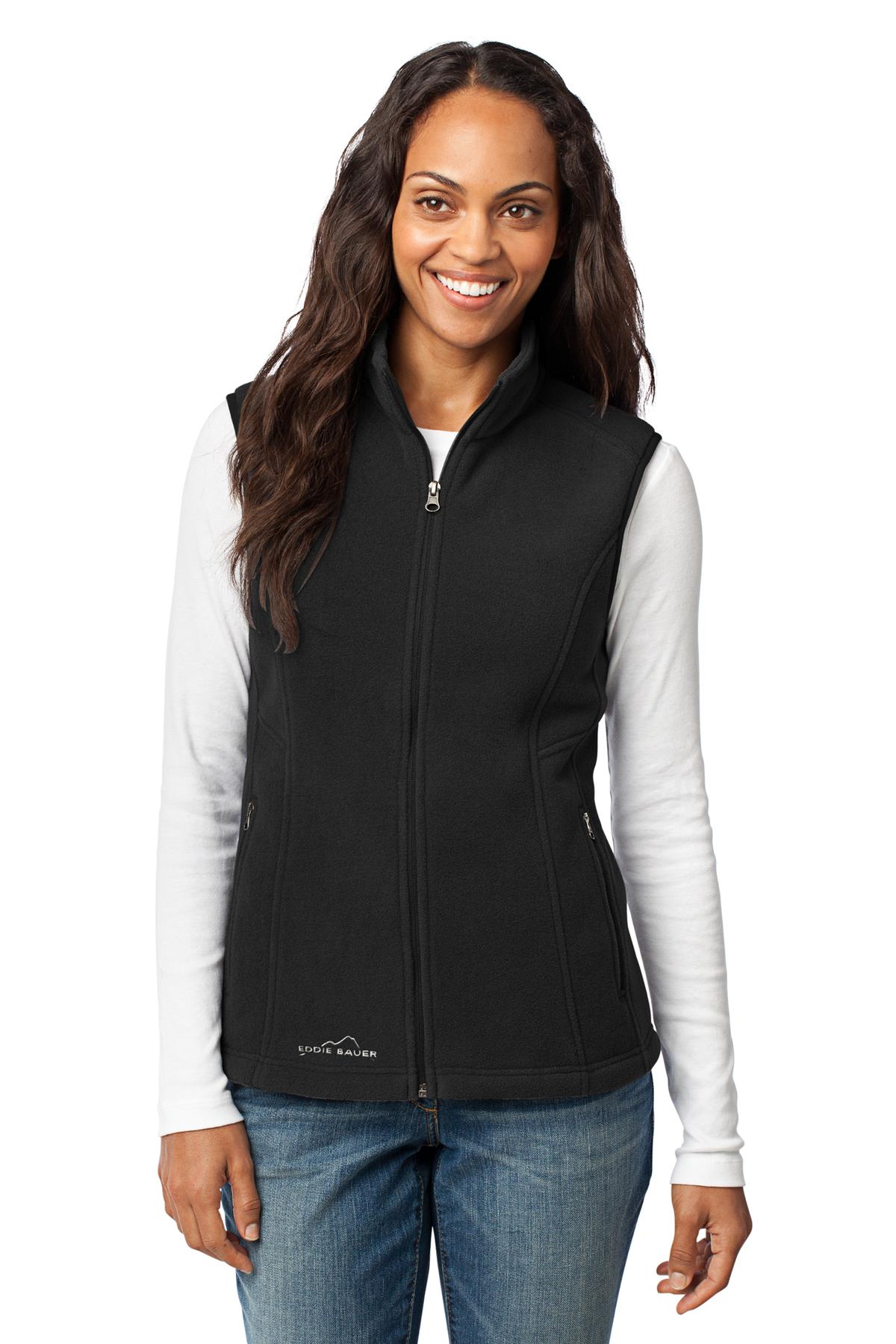 Women's Eddie Bauer Fleece Vest | ProGolfShirts.com