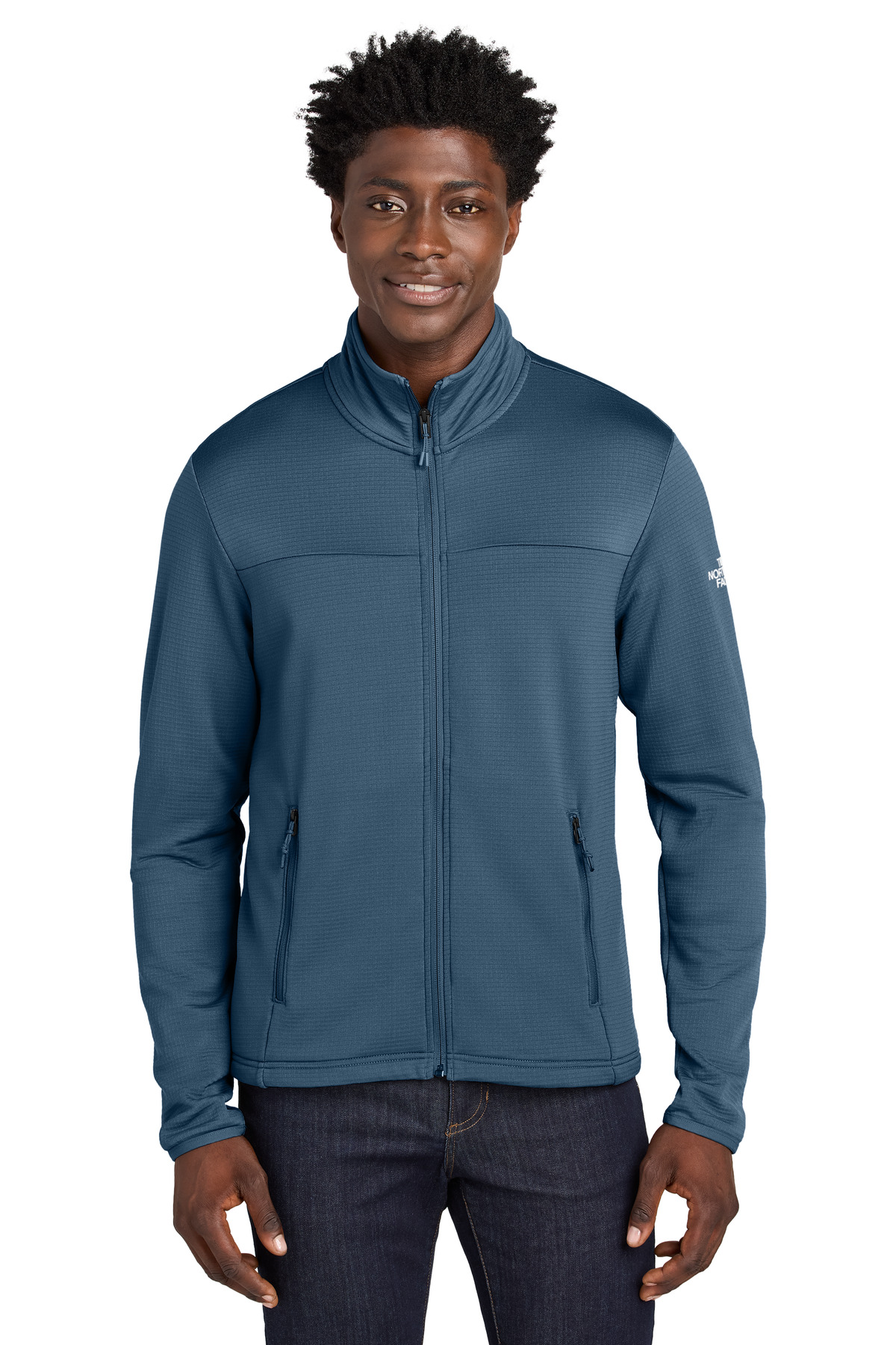 The North Face Aim Full-Zip Fleece Jacket | ProGolfShirts.com