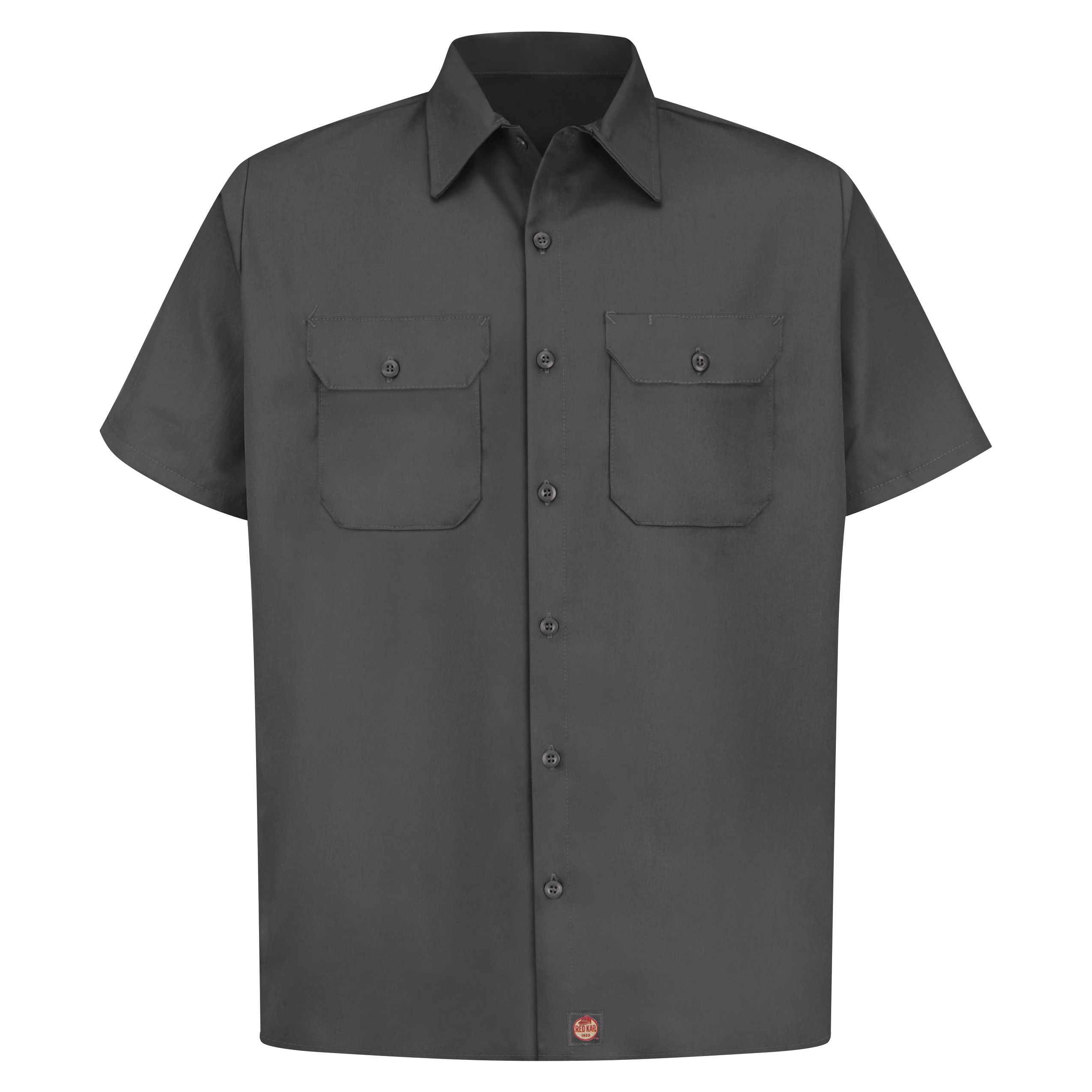 Short Sleeve Utility Work Shirt With Pockets