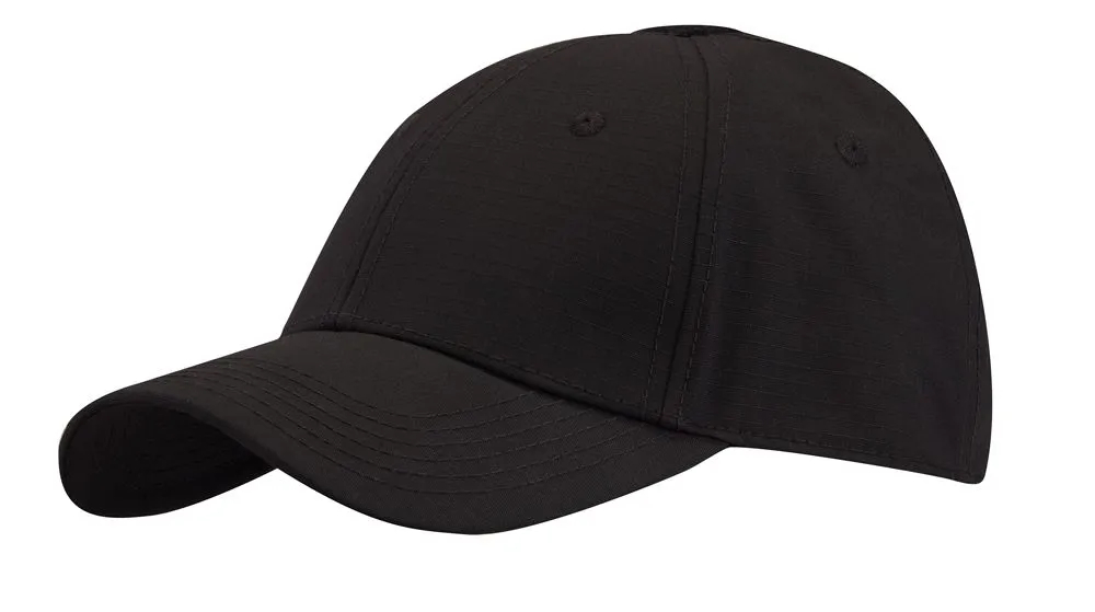 6-Panel Cap - Black