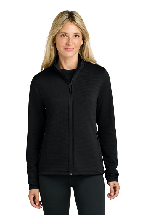 The North Face Women's Aim Full-Zip Fleece Jacket - TNF Black
