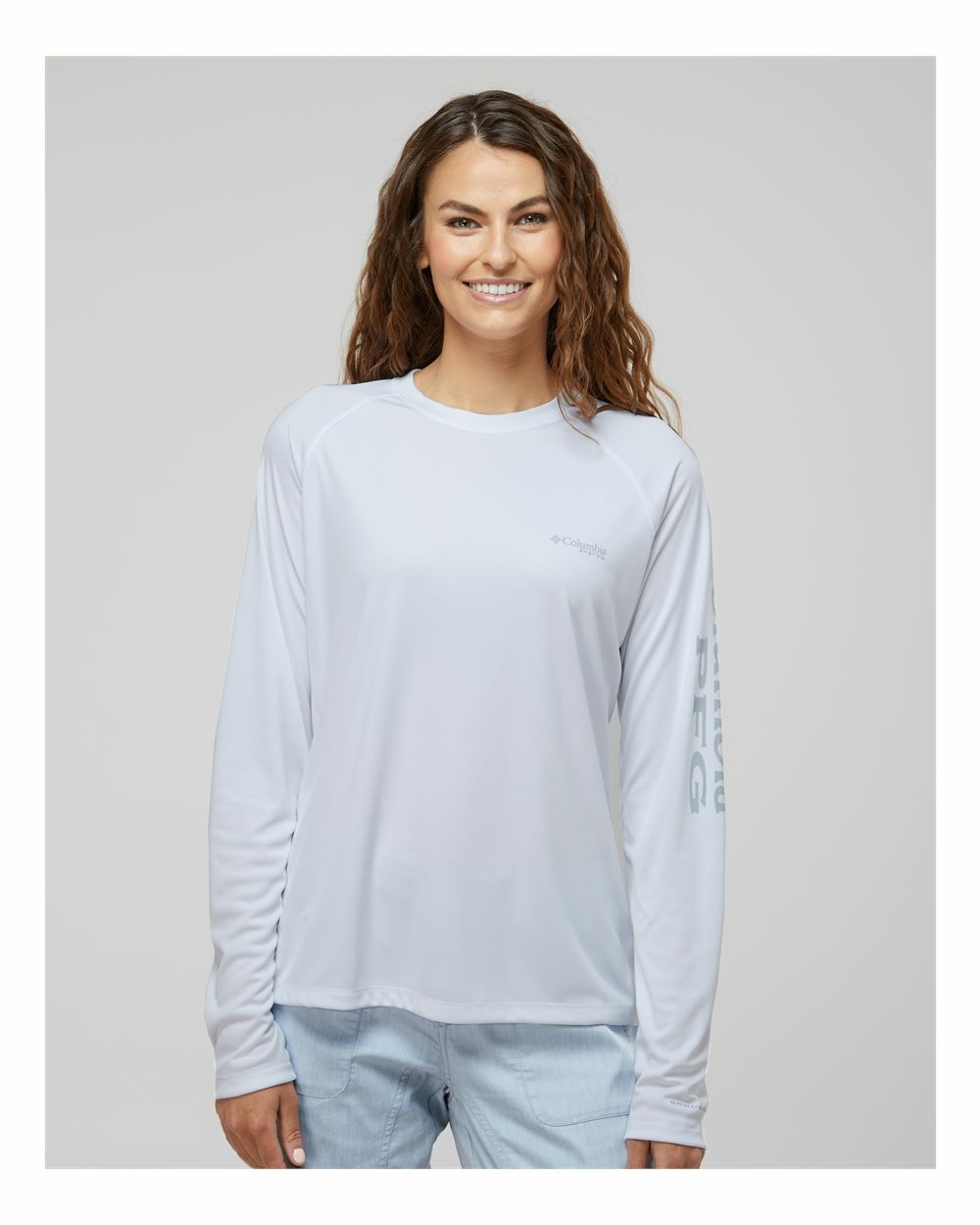コロンビア Columbia Tidal Tee II Lu002FS レディース シャツ トップス Collegiate Navy/White Lo Women's Tidal Tee II Long Sleeve Wicking Sun Shading Shirt