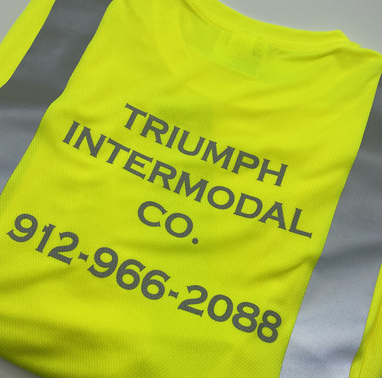 Back On Reflective Shirt