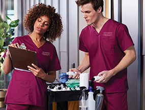 Scrub tops Category